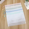 A4 Morandi color file bag, zipper bag, flanged file bag, fresh and light student information bag, transparent grid bag details Picture
